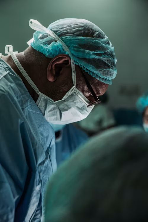 Doctor in a white coat, generic placeholder photo
